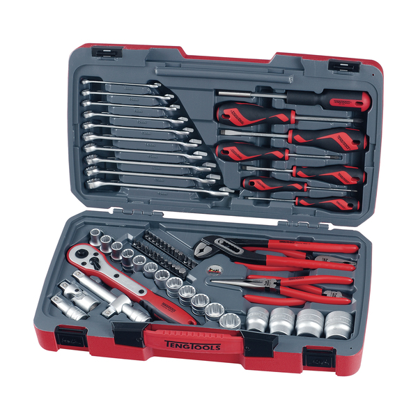 Teng Tools T1268 - 68 Piece 1/2" Drive Multi Function Tool Set T1268